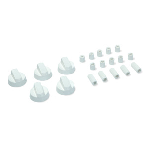 DUGME ZA PROFESIONALNI SPORET BELO KOMPLET 5kom SA REDUKCIJOM UNI