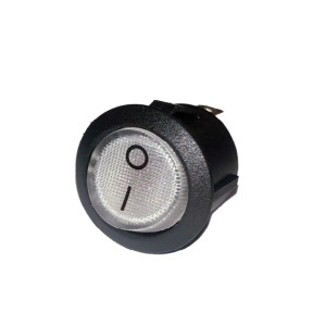 PREKIDAC OKRUGLI 0-I  INDIKATOR BELI 10A 3 kontakta fi 20mm