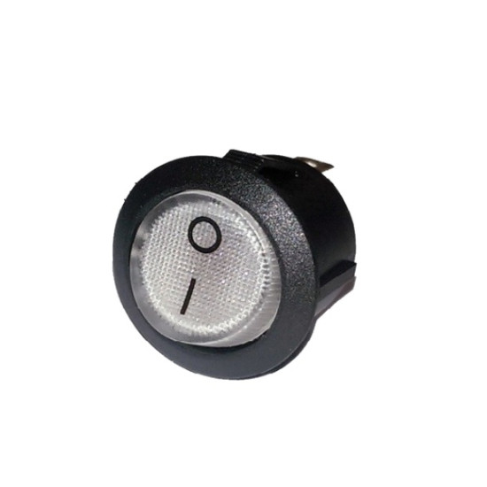 PREKIDAC OKRUGLI 0-I  INDIKATOR BELI 10A 3 kontakta fi 20mm