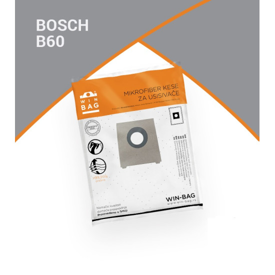 KESA ZA USISIVAC BOSCH TIP G MIKROFIBER (5 KOM.)