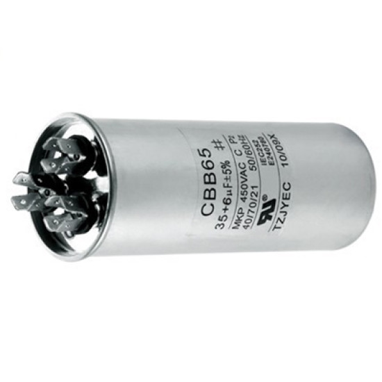 KONDENZATOR ZA KLIMU METALNI 35+6MF CBB65