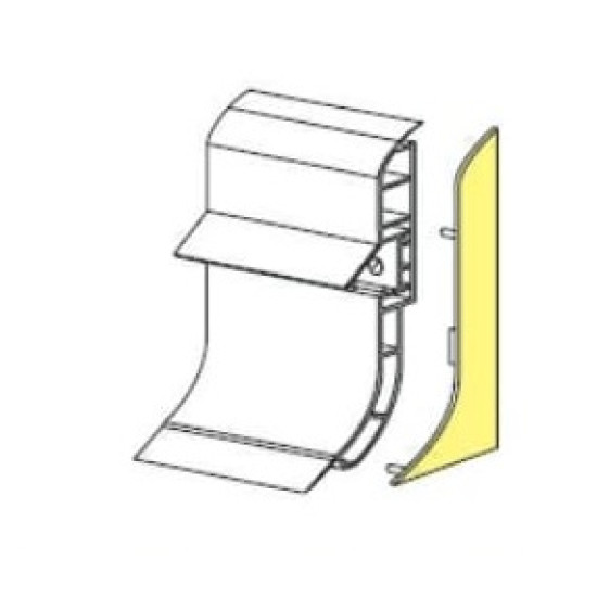 ZAVRSNI KOMAD PODNE LAJSNE DESNI NPR003SX LOMBARDINI