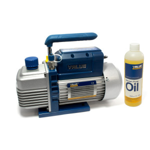 VAKUM PUMPA VALUE VE-215N 42 LITRA U MINUTI DVOSTEPENA