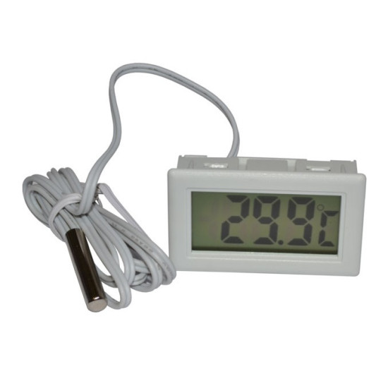 TERMOMETAR  DIGITALNI TP-2 TPM-10 BATERIJA BELI